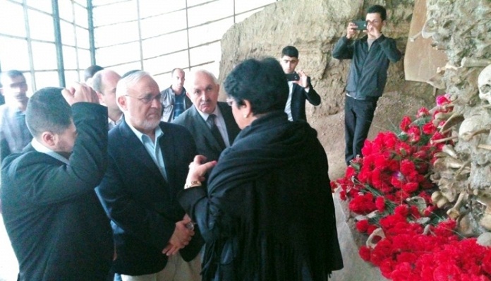 US Simon Wiesenthal Center associate dean visits Guba Genocide Memorial Complex 